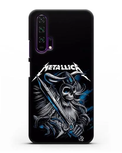 Чехол с иллюстрацией Metallica силиконовый для Honor 20 Pro