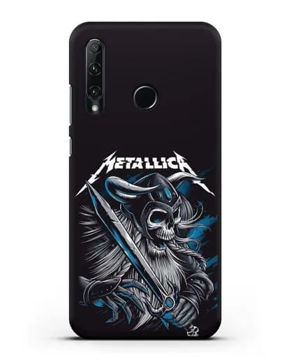 Чехол с иллюстрацией Metallica силиконовый для Honor 20e