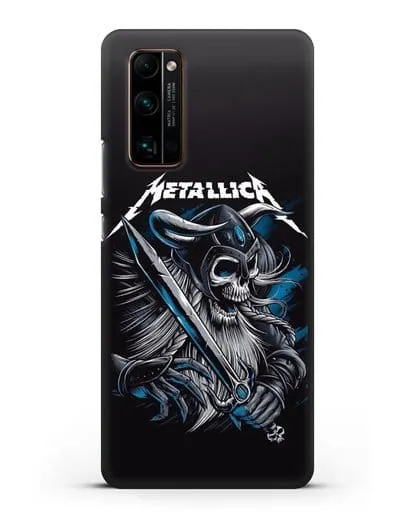 Чехол с иллюстрацией Metallica силиконовый для Honor 30 Pro Plus