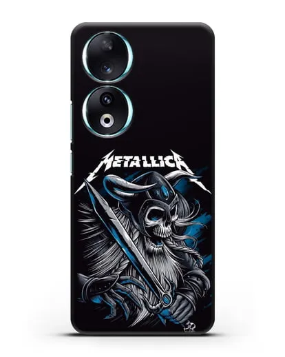 Чехол с иллюстрацией Metallica силиконовый для Honor 90