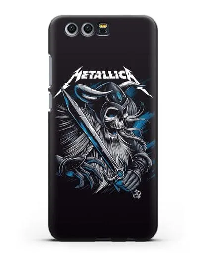 Чехол с иллюстрацией Metallica силиконовый для Honor 9