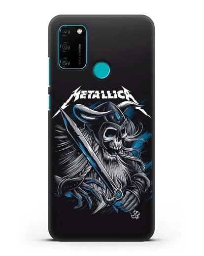 Чехол с иллюстрацией Metallica силиконовый для Honor 9A