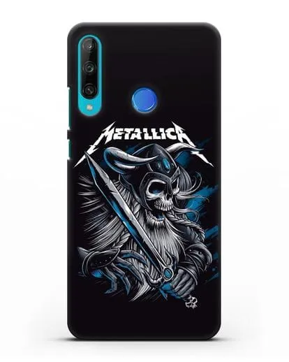 Чехол с иллюстрацией Metallica силиконовый для Honor 9C