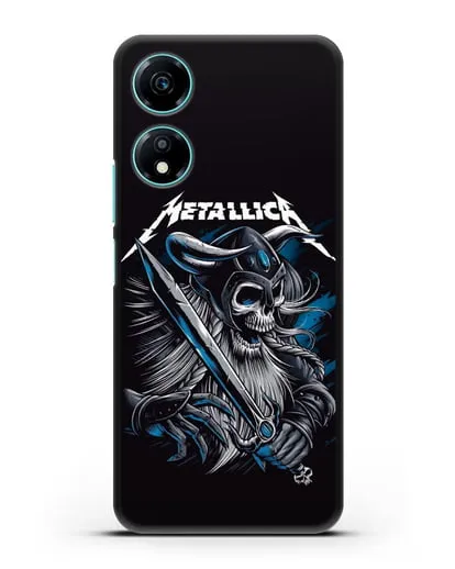 Чехол с иллюстрацией Metallica силиконовый для Honor X5 Plus