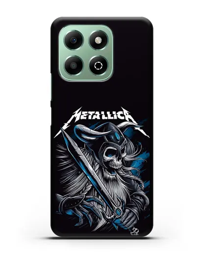 Чехол с иллюстрацией Metallica силиконовый для Honor X6b