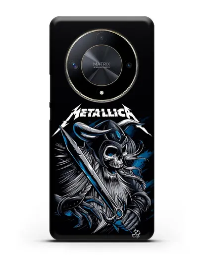 Чехол с иллюстрацией Metallica силиконовый для Honor X9b