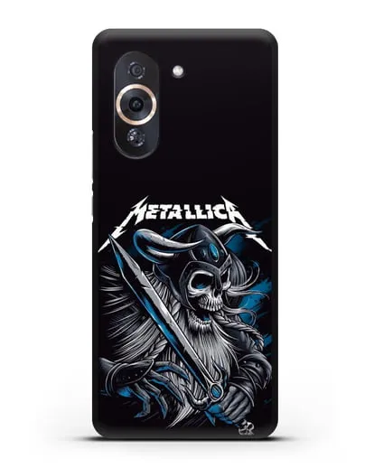 Чехол с иллюстрацией Metallica силиконовый для Huawei Nova 10