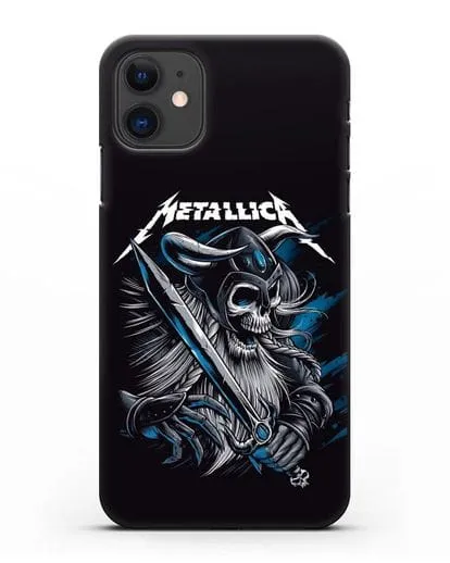 Чехол с иллюстрацией Metallica силиконовый для iPhone 11