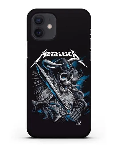 Чехол с иллюстрацией Metallica силиконовый для iPhone 12