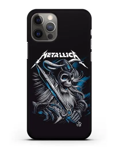 Чехол с иллюстрацией Metallica силиконовый для iPhone 12 Pro