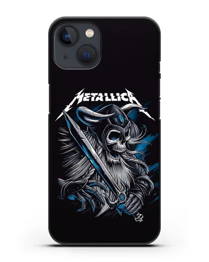 Чехол с иллюстрацией Metallica силиконовый для iPhone 13 Mini
