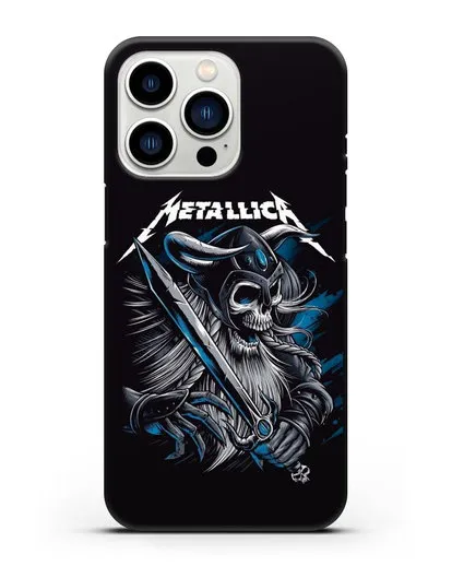 Чехол с иллюстрацией Metallica силиконовый для iPhone 13 Pro