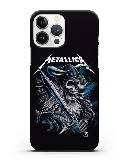 Чехол с иллюстрацией Metallica силиконовый для iPhone 13 Pro Max