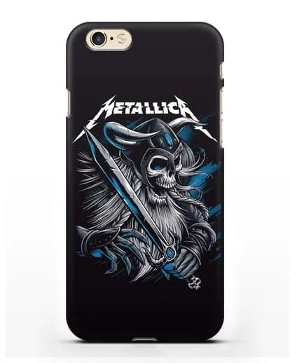 Чехол с иллюстрацией Metallica силиконовый для iPhone 6s