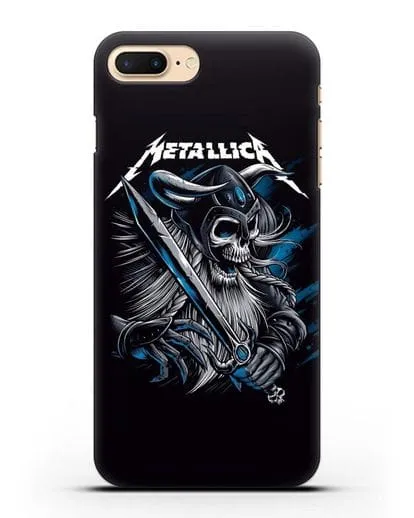 Чехол с иллюстрацией Metallica силиконовый для iPhone 7 Plus