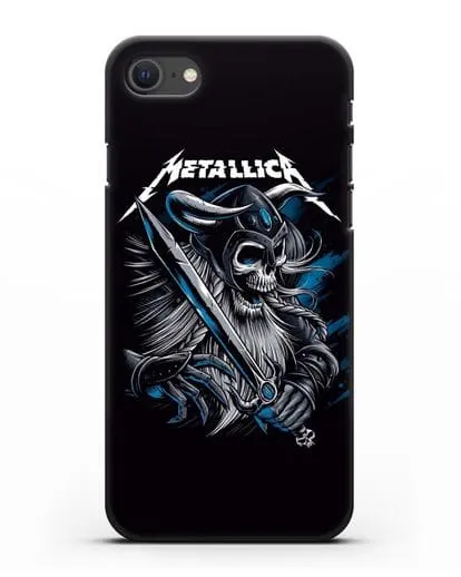 Чехол с иллюстрацией Metallica силиконовый для iPhone SE 2020