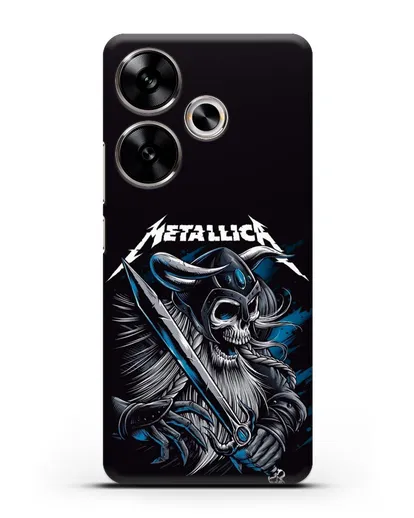 Чехол с иллюстрацией Metallica силиконовый для Xiaomi Poco F6