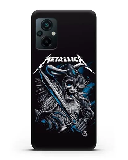 Чехол с иллюстрацией Metallica силиконовый для Xiaomi Poco M5