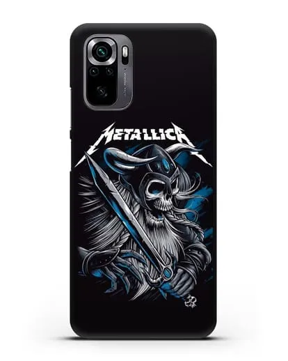 Чехол с иллюстрацией Metallica силиконовый для Xiaomi Poco M5s