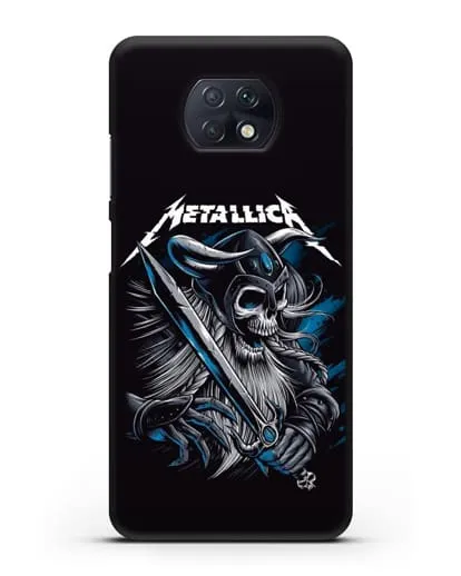 Чехол с иллюстрацией Metallica силиконовый для Xiaomi Redmi Note 9T