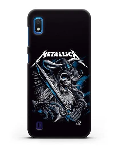 Чехол с иллюстрацией Metallica силиконовый для Samsung Galaxy A10 [SM-A105F]