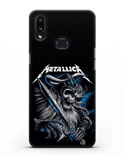 Чехол с иллюстрацией Metallica силиконовый для Samsung Galaxy A10s [SM-F107F]