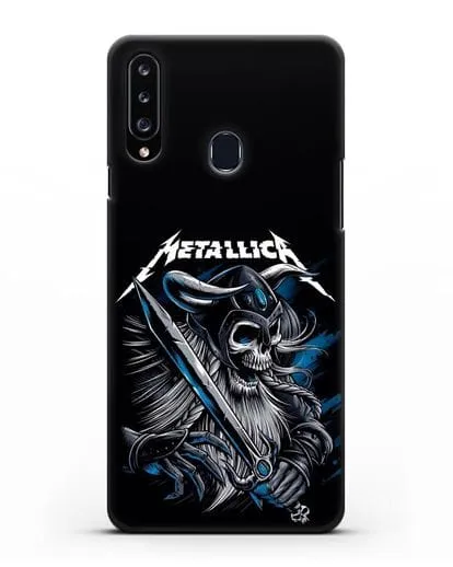 Чехол с иллюстрацией Metallica силиконовый для Samsung Galaxy A20s [SM-A207FN]