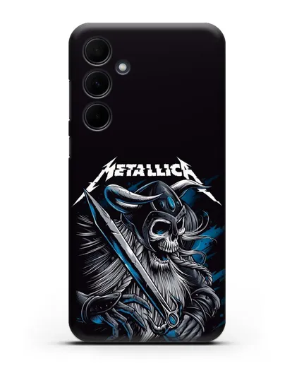 Чехол с иллюстрацией Metallica силиконовый для Samsung Galaxy A35 [SM-A356]