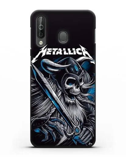 Чехол с иллюстрацией Metallica силиконовый для Samsung Galaxy A40s [SM-A507FN]