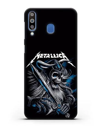 Чехол с иллюстрацией Metallica силиконовый для Samsung Galaxy M30 [SM-M305F]