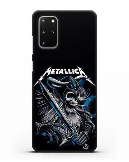 Чехол с иллюстрацией Metallica силиконовый для Samsung Galaxy S20 Plus [SM-G985F]