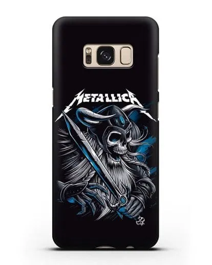Чехол с иллюстрацией Metallica силиконовый для Samsung Galaxy S8 Plus [SM-G955F]