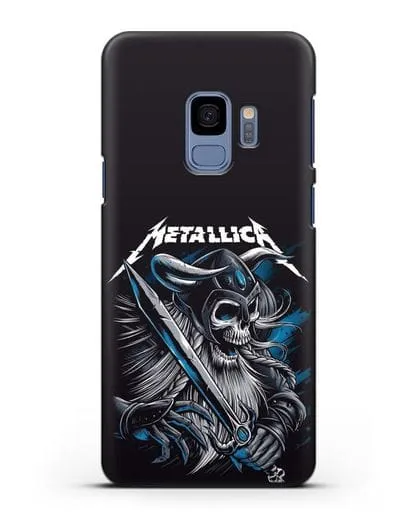 Чехол с иллюстрацией Metallica силиконовый для Samsung Galaxy S9 [SM-G960F]