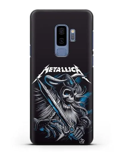 Чехол с иллюстрацией Metallica силиконовый для Samsung Galaxy S9 Plus [SM-G965F]