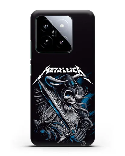 Чехол с иллюстрацией Metallica силиконовый для Xiaomi 14