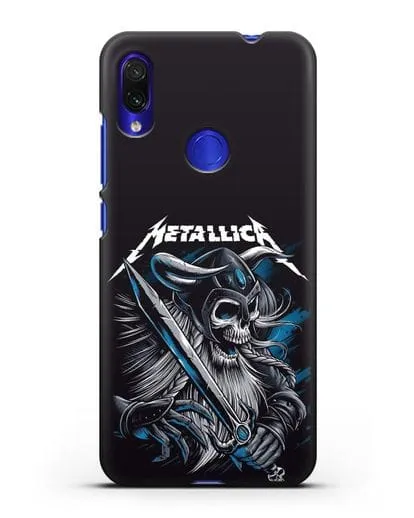 Чехол с иллюстрацией Metallica силиконовый для Xiaomi Redmi Note 7
