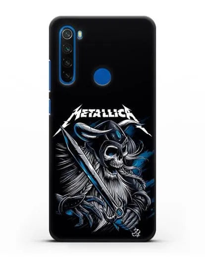 Чехол с иллюстрацией Metallica силиконовый для Xiaomi Redmi Note 8