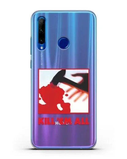 Чехол Metallica с постером альбома Kill ’Em All силиконовый для Honor 10i