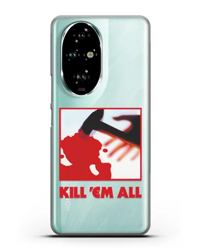 Чехол Metallica с постером альбома Kill ’Em All силиконовый для Honor 200 Pro