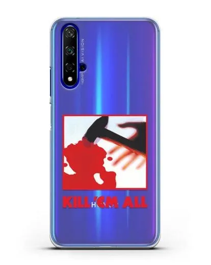 Чехол Metallica с постером альбома Kill ’Em All силиконовый для Honor 20