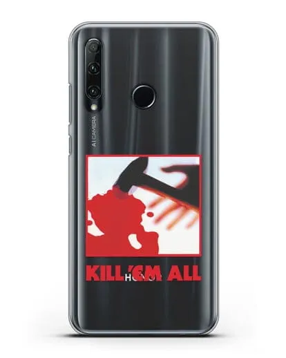 Чехол Metallica с постером альбома Kill ’Em All силиконовый для Honor 20e