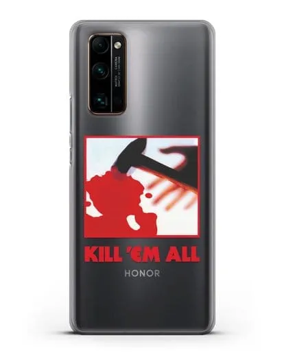 Чехол Metallica с постером альбома Kill ’Em All силиконовый для Honor 30 Pro Plus