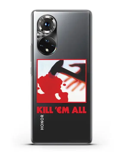 Чехол Metallica с постером альбома Kill ’Em All силиконовый для Honor 50