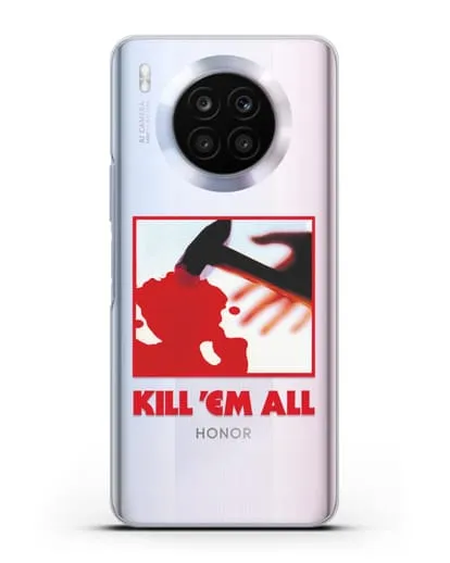 Чехол Metallica с постером альбома Kill ’Em All силиконовый для Honor 50 lite