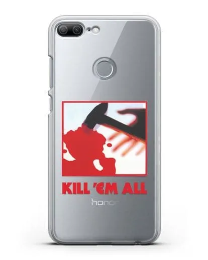 Чехол Metallica с постером альбома Kill ’Em All силиконовый для Honor 9 Lite