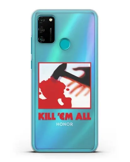 Чехол Metallica с постером альбома Kill ’Em All силиконовый для Honor 9A