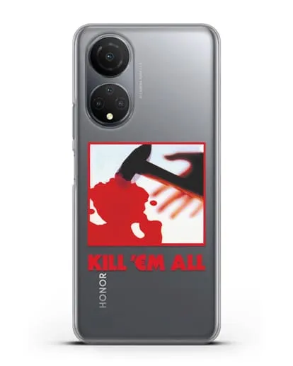 Чехол Metallica с постером альбома Kill ’Em All силиконовый для Honor X7