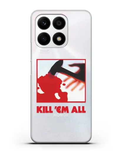 Чехол Metallica с постером альбома Kill ’Em All силиконовый для Honor X8a