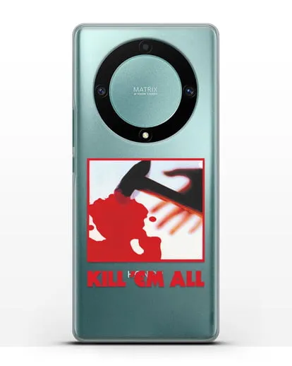 Чехол Metallica с постером альбома Kill ’Em All силиконовый для Honor X9a