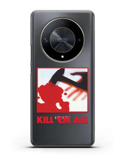 Чехол Metallica с постером альбома Kill ’Em All силиконовый для Honor X9b